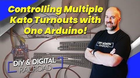 Controlling Multiple Kato Switches with a Single Arduino