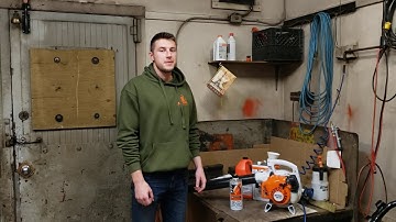 Stihl BG 50 Blower Starting Procedure