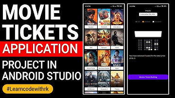 Movie Tickets Application LearnCodewithrk Project in android studio