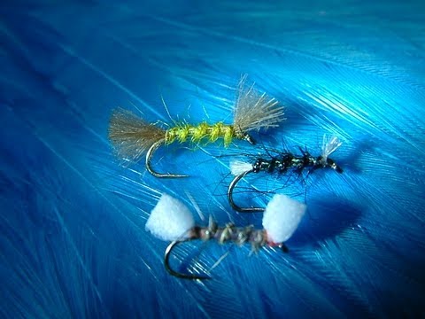 Tying the Shipmans Buzzers with Davie McPhail. 