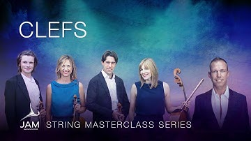 3. CLEFS— STRING MASTERCLASS SERIES with SACCONI QUARTET