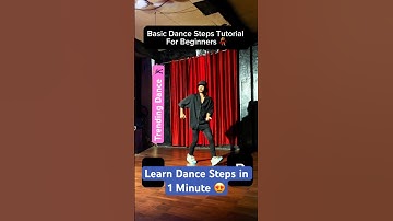 Basic Dance Step For Beginners |Dance Tutorial #shorts #dance #dancetutorial #tutorial