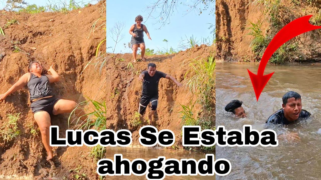 🔴Urgente Rosi Por Empujar a Lucas Se Cae en este Barr4nco😱Andres r3scata a lucas
