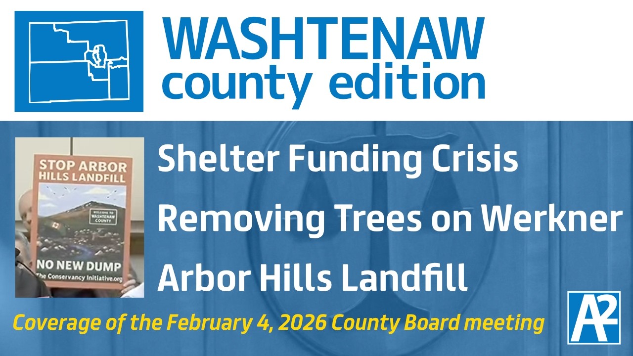 County Edition: Shelter Funding, Arbor Hills Landfill, Werkner Road Trees