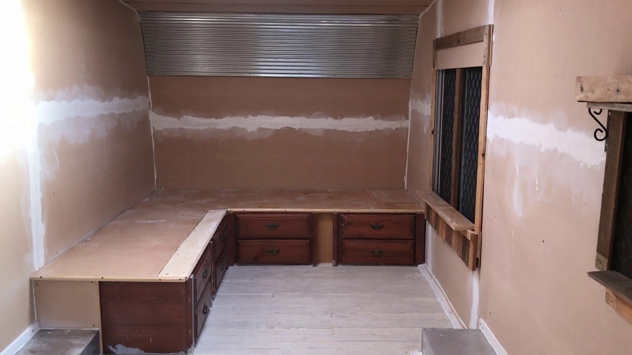 Episode 14 Caravan Remodel Ready To Paint Youtube