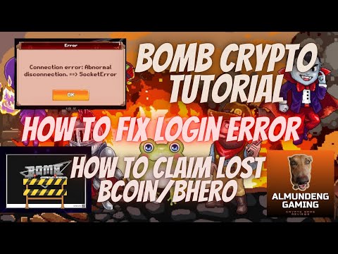 BOMBCRYPTO - HOW TO FIX LOGIN ERROR | HOW TO CLAIM LOST BCON/BHERO(tagalog)