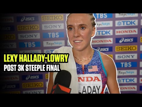 Lexy Hallady-Lowry Reflects on Last Place Steeplechase Final | World Championships Tokyo 2025