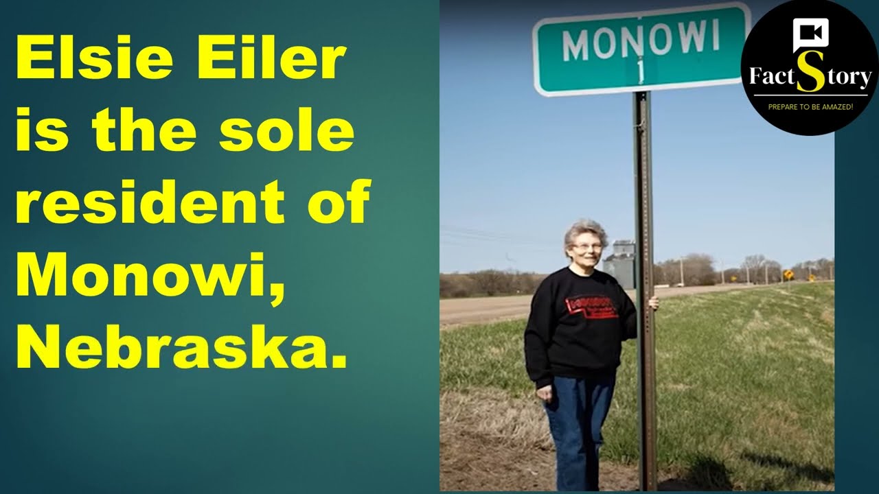 Monowi, Nebraska Living in a Town of One Elsie Eiler Population 1 YouTube