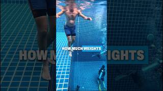 How Much Weight Do I Need To Sink To The Bottom Of The Pool?