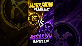 New Marksman Emblem in Better for Jungle? #mobilelegends #mlbb