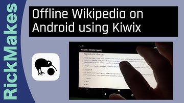 Offline Wikipedia on Android using Kiwix