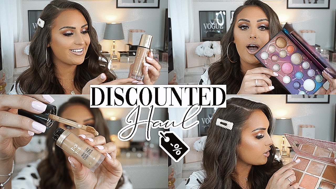 DISCOUNTED MAKEUP HAUL!!!! - YouTube