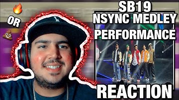 SB19 THROWBACK!! 🤩 | SB19 - NSYNC MEDLEY PERFORMANCE REACTION