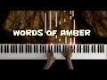 Words Of Amber Ólafur Arnalds Piano Cover Piano Tutorial