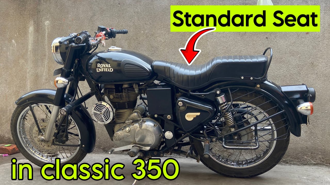Install Standard 350 seat in Classic 350 | Classic 350 me bullet ki seat kaise lagaaye full process