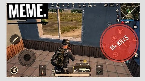 PUBG MOBILE FUNNY GAMEPLAY+MEME AND BOT HUNTING 😂😂 Part 1