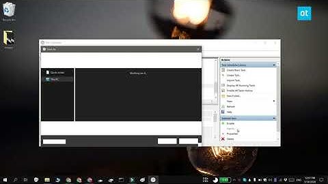 How to import and export tasks from Task Scheduler on Windows 10
