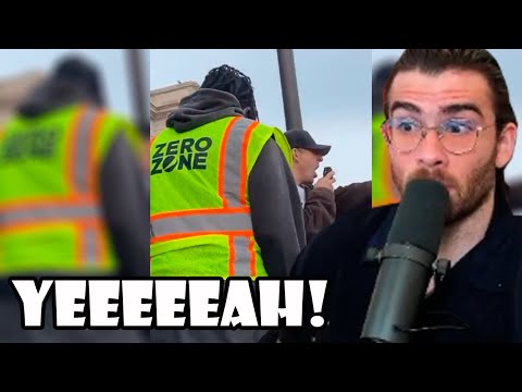 Thumbnail for HasanAbi Reacts to Outside The Kenosha Courthouse, Tension Between Rittenhouse Supporters and BLM