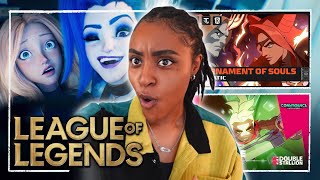THESE ANIMATION BUDGETS ARE INSANE! | Aisha Reacts...League of Legend | (Game Trailers)