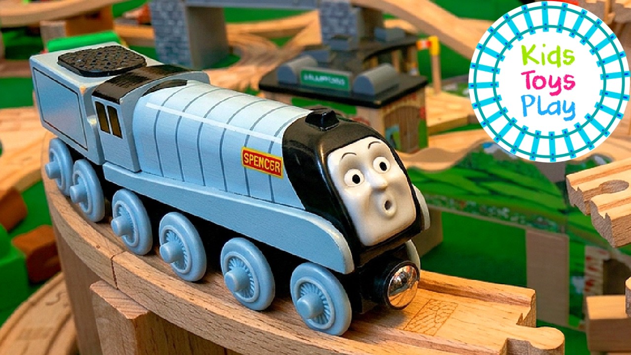 Thomas & Friends: Epic Wooden Track Build Compilation! - YouTube