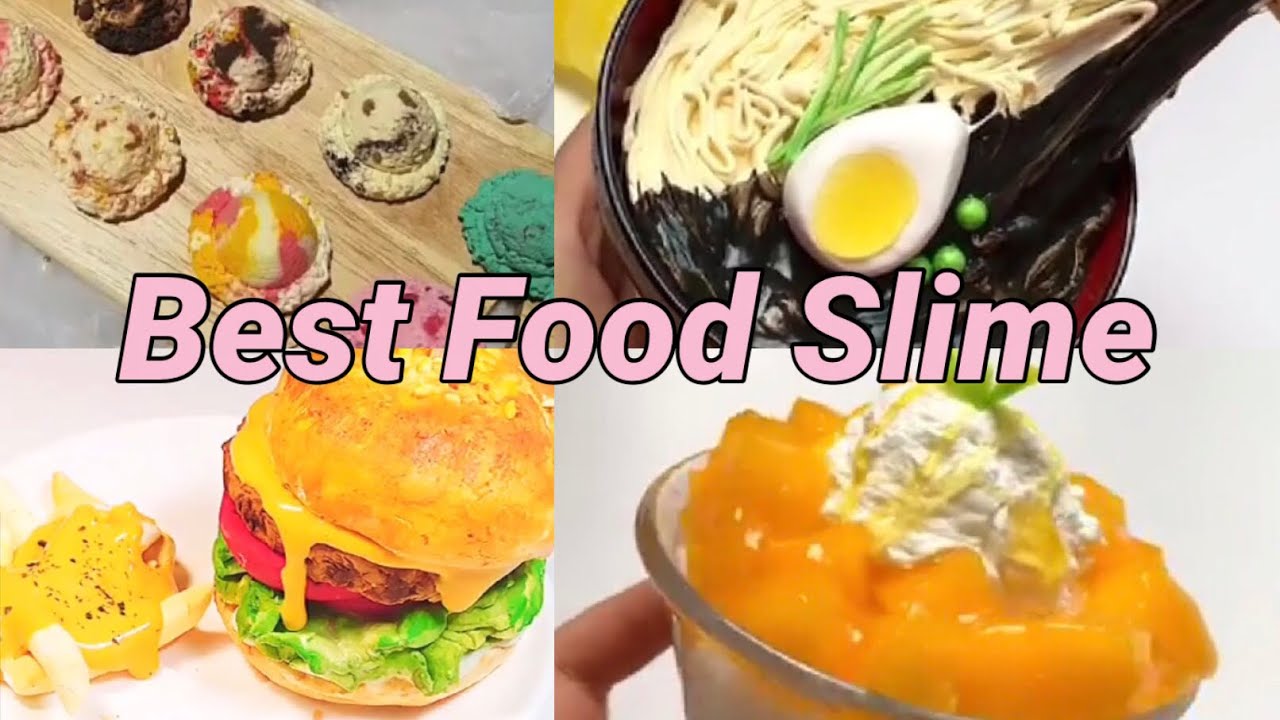 MOST SATISFYING Food Slime ASMR Compilation 