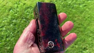 Octo is a dna100c 21700 stabwood hybrid mod engraved