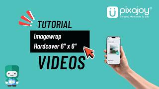 Make an 6" × 6" Imagewrap Harcover Photo Book in Pixajoy App screenshot 5
