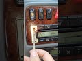 99 mercedes clk 430 AC will not turn on (broken Auto Switch) Climate Control