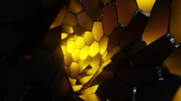 Colored Snake Skin Tunnel Background Loop Animation in 4K