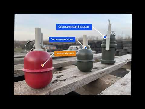 Перцовая Газовая Граната - Светошумовая Граната Малая И Большая Для Страйкбола И Реконструкций