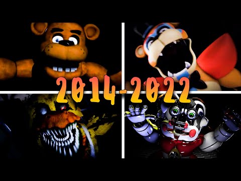 FNAF 1 2 3 4 5 6 7 8 AR 9 СКРИМЕРЫ ВСЕХ ФНАФ! (2014-2022) FNAF 1 2 3 4 5 6 7 8 AR 9 ALL JUMPSCARES