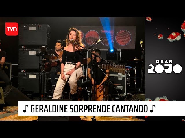 Geraldine Muñoz cantó Eres Tú de Carla Morrison | Gran Rojo class=