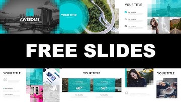 Free Powerpoint slides 5500 subs special