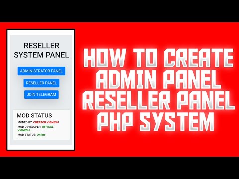 [Tutorial] How To Create Admin Panel & Reseller Panel For Mod Menu Login | 000.webhost.com