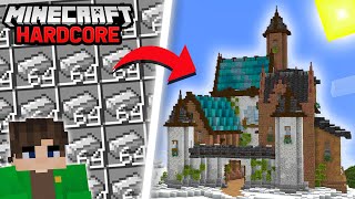 I Built A Mega IRON FARM CASTLE in Minecraft Hardcore (Ep.2) Survival Let’s Play 1.19