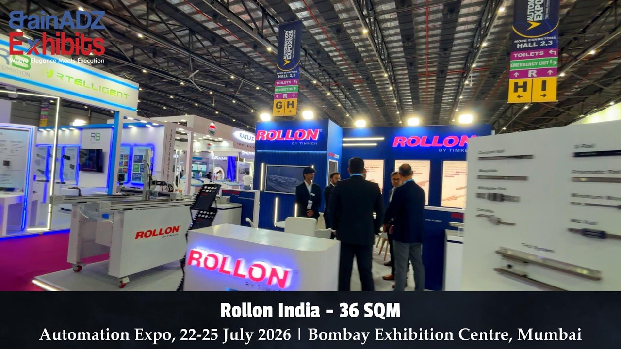 ROLLON INDIA at Automation Expo 2026 – BrainADZ Exhibits