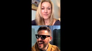 Zoie Palmer + Ivon Bartok Instagram Live   #DarkMatter Rewatch