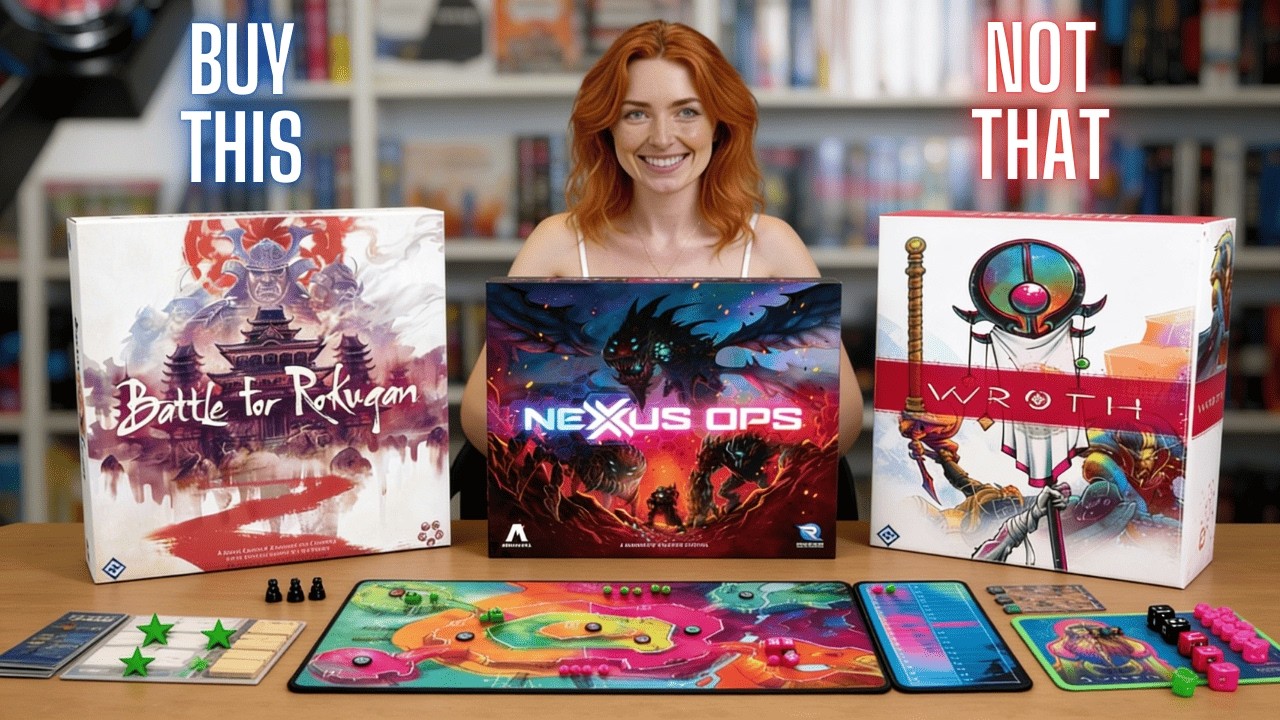 Wroth VS Nexus Ops VS Battle For Rokugan - BUY THIS, NOT THAT (surprising...)