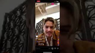 Dylan Sprouse Instagram Live Part 2 - August 12, 2020