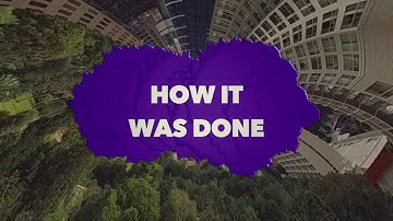 360 Inception Drone Footage Video Tutorial - Tiny Planets and Small Worlds in motion, Trippy