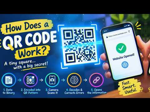 How QR Codes ACTUALLY Work! (0s & 1s Explained) 🤯