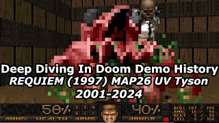 Requiem (1997) MAP26 UV Tyson Record Progression (2001-2024) :: Deep Diving In Doom Demo History