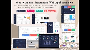 Responsive Admin Dashboard with Bootstrap UI Kit – VenusX