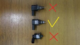 Easy check for pump and rail fuel pressure regulator valve failure