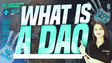 What Is A Dao | What Is A Dao Crypto | Decentralized Autonomous Organization