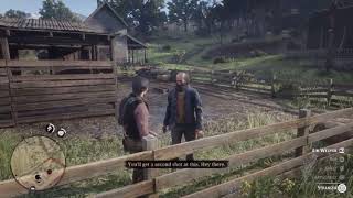 John Marston Random Fight Scene - Red Dead Redemption 2 - #fight #gameplay