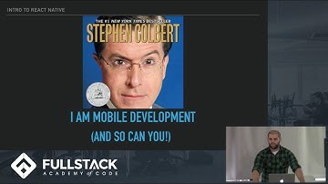 Building Mobile Apps with React Native Tutorial: An Intermediate Overview of React.js