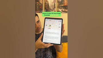 A 5-star UX case study example #ux #uxdesign