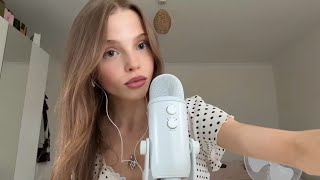 my first asmr video!! | random triggers and lots of rambling 💕