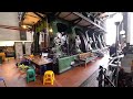 Amazing technology operate the steam engine kempton park big triple steam engine starting